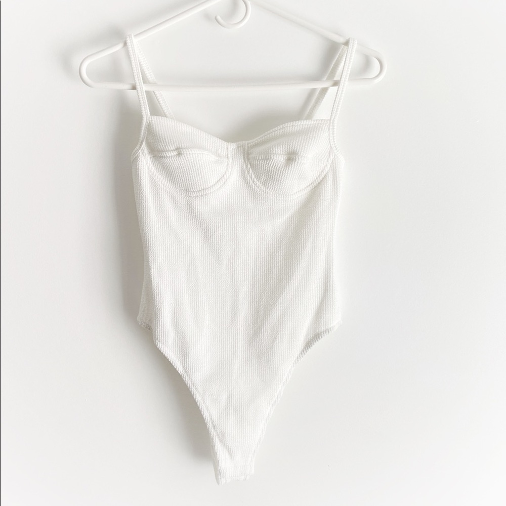 COPY - NWT Bobbi Rocco Knit ribbed bustier bodysu…
